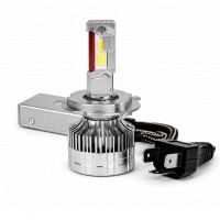 2 Ampoules LED M-Tech All Weather Adaptive Bluetooth H4 - 2800K - 6500K - Blanc pur
