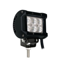 LED work lights 18W - 10cm - Double row - ECE R10