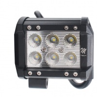 Feux de travail LED 18W - 10cm - Double rangee - ECE R10