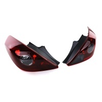 2 Feux arriere Opel Corsa D 3p look OPC 06-14 - Rouge teinte