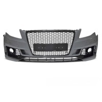 Pare choc avant AUDI A4 B8 phase 1 08-11 PDC - Look B9 RS4 - Noir