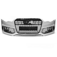Pare choc avant AUDI A6 C7 11-14 - Look RS6 - Noir - PDC