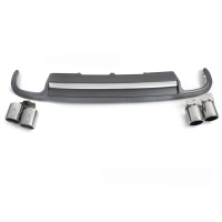 Diffuseur arriere AUDI A4 B8 08-11 - Look S4