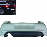 Pare choc arriere VW Polo 6R 6C 09-17 - look R - avec ou sans PDC