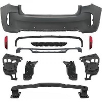 Pare choc arriere BMW X6 F16 14-18 look X6M - PDC
