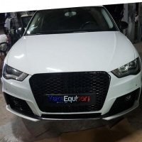 Pare choc avant AUDI A3 8V 12-16 - Look RS3 - Noir AB