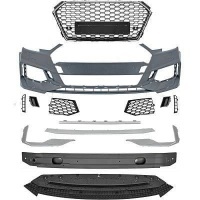 Pare choc avant AUDI A4 B9 16-19 - Look RS4 - Chrome - PDC