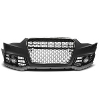 Pare choc avant AUDI A5 12-16 - Look RS5 - Noir chrome - AB - PDC