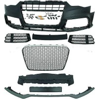 Pare choc avant AUDI A5 12-16 - Look RS5 - Noir chrome - PDC et sans