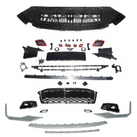 Pare choc avant AUDI A5 F5 16-19 - Look RS5 - Noir chrome - PDC