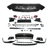 Pare choc avant AUDI A5 F5 16-19 - Look RS5 - Noir brillant - PDC