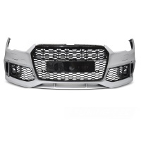 Pare choc avant AUDI A7 4G 15-18 - Look RS7 - Noir - PDC ACC