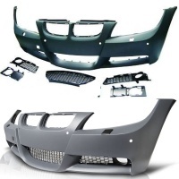 Pare choc avant BMW Serie 3 E90 E91 05-08 - PDC - look M - sans AB