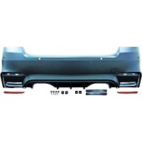 Pare choc arriere BMW Serie 3 E92 E93 06-13 look M4 double - PDC