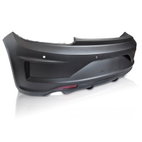 Pare choc arrière look R avec PDC pour Volkswagen Scirocco 14-17