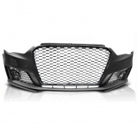 Pare choc avant AUDI A3 8V 12-16 - Look RS3 - Noir AB