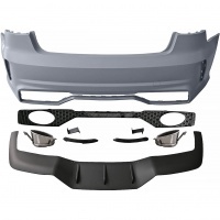 Pare choc arriere AUDI A3 8V 12-16 Berline Limousine - Look RS3