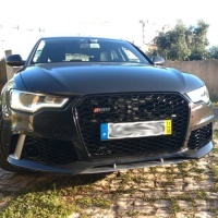 Pare choc avant AUDI A6 C7 11-14 - Look RS6 - Noir