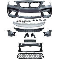 Pare choc avant BMW Serie 2 F22 2013-2017 sans lave - look M2 - PDC