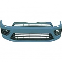 Pare choc avant VW Scirocco look R- R20 08-17 DRL