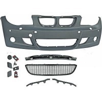 Pare choc avant BMW Serie 1 E87 04-11 look PACK M - PDC