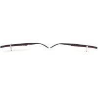 2 Paupieres de phares BMW E46 01-05 - noir