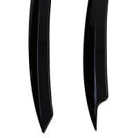 2 Paupieres de phares VW GOLF 7 12-21 - noir brillant.