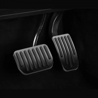 Pedales Alu look perf - Tesla Model 3/Y - 19-24 - Noir