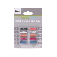 Fusibles en zinc - lot de 10 pieces (5A, 8A, 10A, 16A, 20A, 25A)