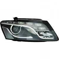 Phare Projecteur xenon d3s passager Audi Q5 08-12 - Noir