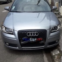 2 Phares avant AUDI A3 (8P) - LTI - Noir