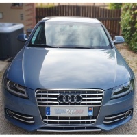 2 Phares avant AUDI A4 (B8) 07-11 - Devil Eyes - Noir