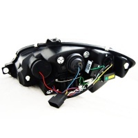 2 Phares SEAT Leon Altea 1P1 09-13 - Devil LED - Noir