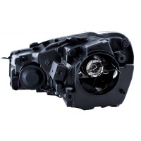 2 Phares avant VW GOLF 6 LED 08-13 look facelift G7.5 rouge - dynamiques