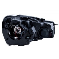 2 Phares avant VW GOLF 6 LED 08-13 look facelift G7.5 silver - dynamiques