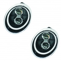 2 Phares Porsche 911 Angel Eye 04-09 - Noir