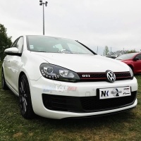 2 Phares avant VW GOLF 6 LED 08-12 Noir look xenon