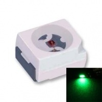 LED cms PLCC2 3528 - Vert - 200mcd