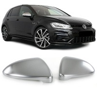 Coques retroviseur Chrome Mat pour VW GOLF 7 12-21 look R