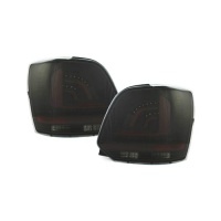 2 Feux arriere carDNA VW Polo 6R 09-17 - fullLED dynamiques - Noir teinté