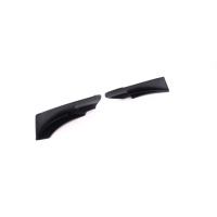 2 Splitters pour pare choc M - BMW Serie 3 E90 E91 LCI 09-11 - noir