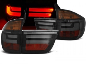 2 BMW X5 E70 07-10 Rücklichter - LTI - Klar