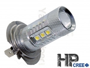 Lampadina HPC 80W LED H7 - bianca