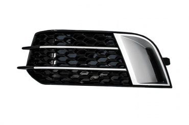 Grille Phare Antibrouillard TRASKA Pour Audi A1 S Line 8X 2011-2014 - Plastique ABS, Left/Right