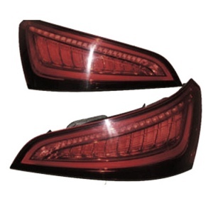 2 AUDI Q5 LED-achterlichten Rood - LED knippert - Gerookt rood