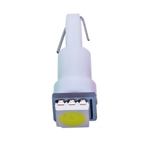 Ampoule T5 LED 1 SMD - Culot W1.2W - Blanc Xenon