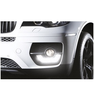 2 Feux de jour LED DRL Ready - BMW X6 (E71) - Blanc