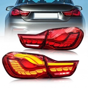 2 BMW 4er F32 F33 F36 dynamische OLED Rückleuchten - 13-19 - Rot