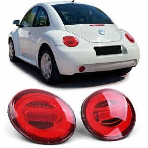 2 dynamische Voll-LED VW New Beetle (3C) Rückleuchten - Rot