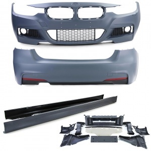 Komplettes Bodykit BMW Serie 3 F30 11-15 Look MT - ohne PDC